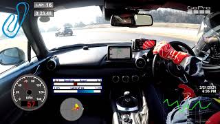 2021年2月21日 TC1000 ND ロードスター 2週連続枠ベスト43.920