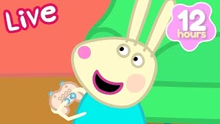 🔴 LIVE Peppa Pig Best Full Episodes 2025 | 24 HOUR Livestream