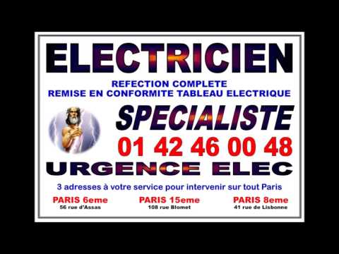 ELECTRICIEN PARIS 8eme - DEPANNAGE ELECTRICITE 75008 PARIS 41 RUE DE LISBONNE