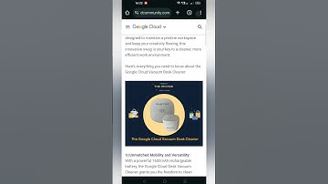 Google Cloud Qwiklabs Smart Desk Vacuum Cleaner #qwiklabs #swags