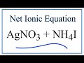 Net Ionic Equations and Solubility