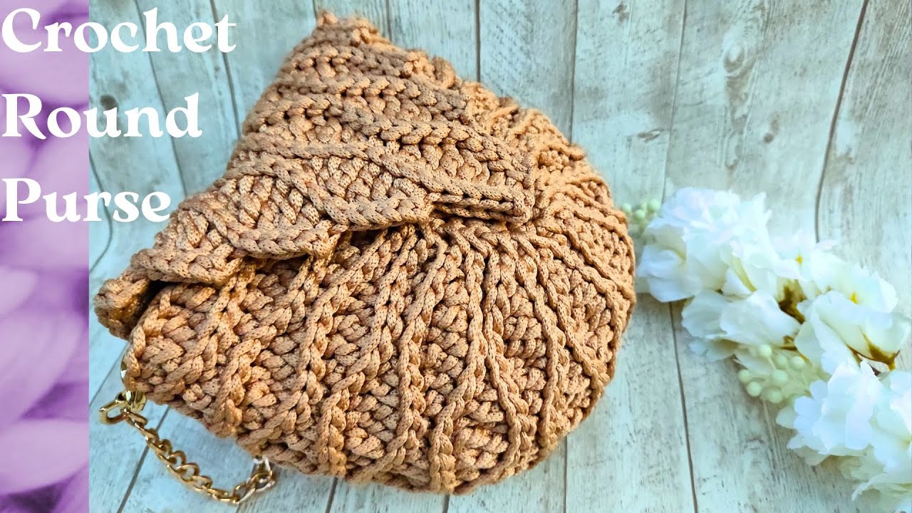 How To Crochet Small Bag Easily - Crochet Ideas | Crochet purse patterns,  Crochet, Crochet small bag