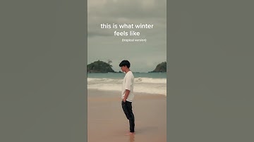 this is what winter feels like   JVKE tropical version visuals by  @enerico #jvke #videography