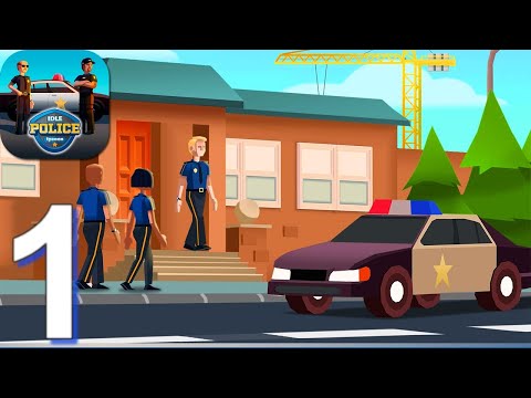 Idle Police Tycoon - Cops Game - Gameplay Walkthrough Part 1 Tutorial (Android, iOS)