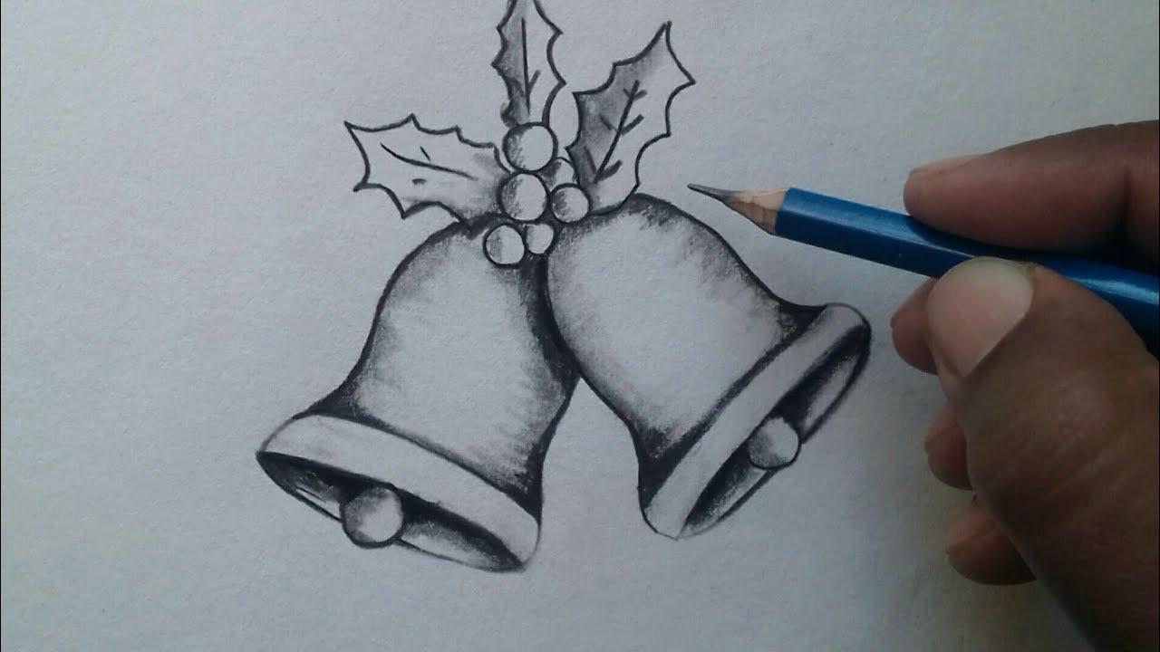 Christmas Bell Drawing - Draw for Kids | Sunday Art Class | Drawing for  kids, Christmas bells drawing, Christmas bells