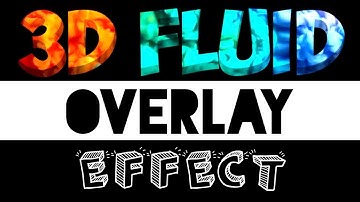 Kinemaster Tutorial: How To Make 3D Fluid Overlay Effect by using Kinemaster!!😀😀🤘