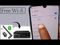 Free internet 100 get free internet wifi  at home fk tech