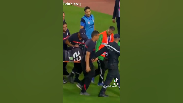 إصابة بليغة لحارس النادي الافريقي 🇲🇨🇲🇨🇲🇨