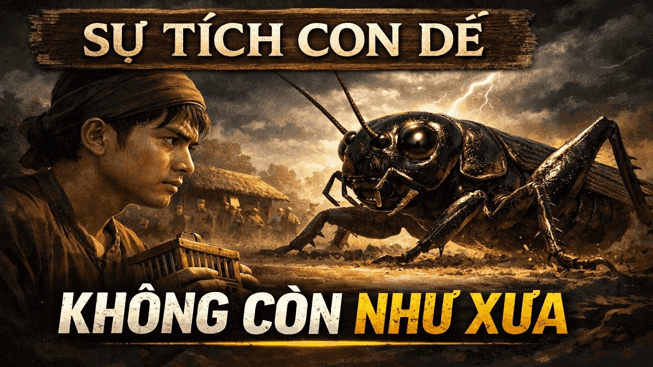 Sự Tích Con Dế - Tiếng Kêu Trong Đêm Hè (Cổ Tích Việt Nam) | Bên Bếp Cũ