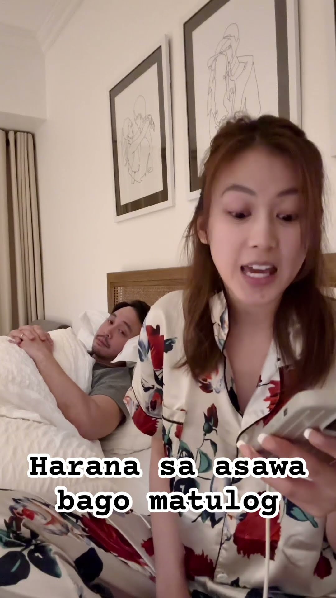 Kinantahan ko asawa ko ng favorite song ko nung bata bago matulog ??