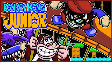 All that juicy Donley Kong Jr Lore! (And Donkey Kong Jr MATH)