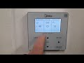 Midea Air source heat pump: End User /Homeowner Handover Video