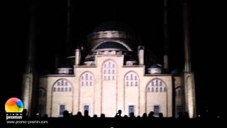 3d projection on Mosque Heart of Chechnya, Grozny, 2013(3d mapping в Грозном был посвящен сразу нескольким событиям: день города, день молодежи и день рождения главы..., 2013-10-25T17:47:21.000Z)