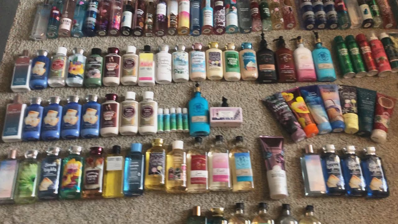 My Huge Bath And Body Works Body Care Collection Youtube My Huge Bath And Body Works Body Care Collection Youtube