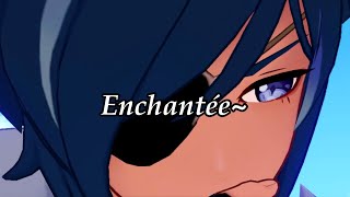 Kaeya Saying Enchantée Is Kinda