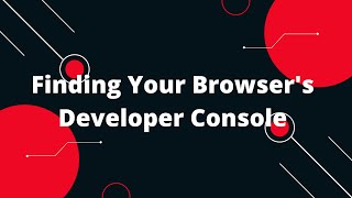 JavaScript Tutorial in Hindi #3 Finding Your Browser's Developer Console