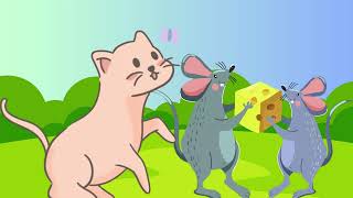 Storytelling in English - The Kind Cat | Listening English Story for kids | Learn English | Fun |