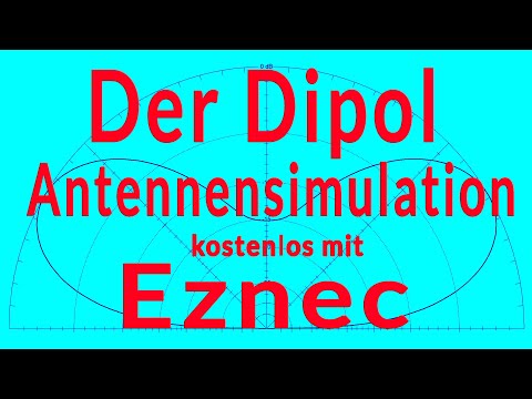 Der Dipol - Antennensimulation kostenlos mit Eznec für den Amateurfunk