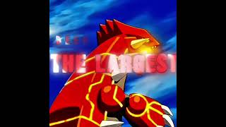 #anime #edit #pokemon #groudon #heatran #largest #biggest Groudon Is The Biggest