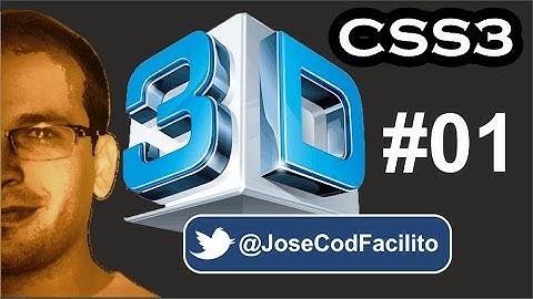 CSS Efecto 3D - 01 Introducción @JoseCodFacilito