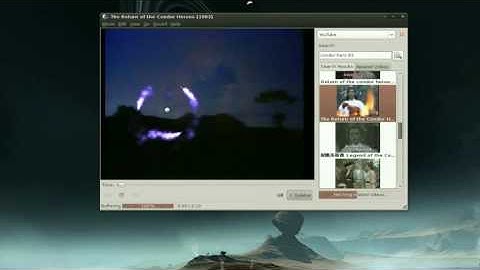 BBC, Youtube, Local Search Plugin - Totem - Ubuntu 8.10