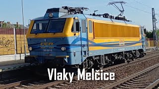 Vlaky Melčice 4.5.2024