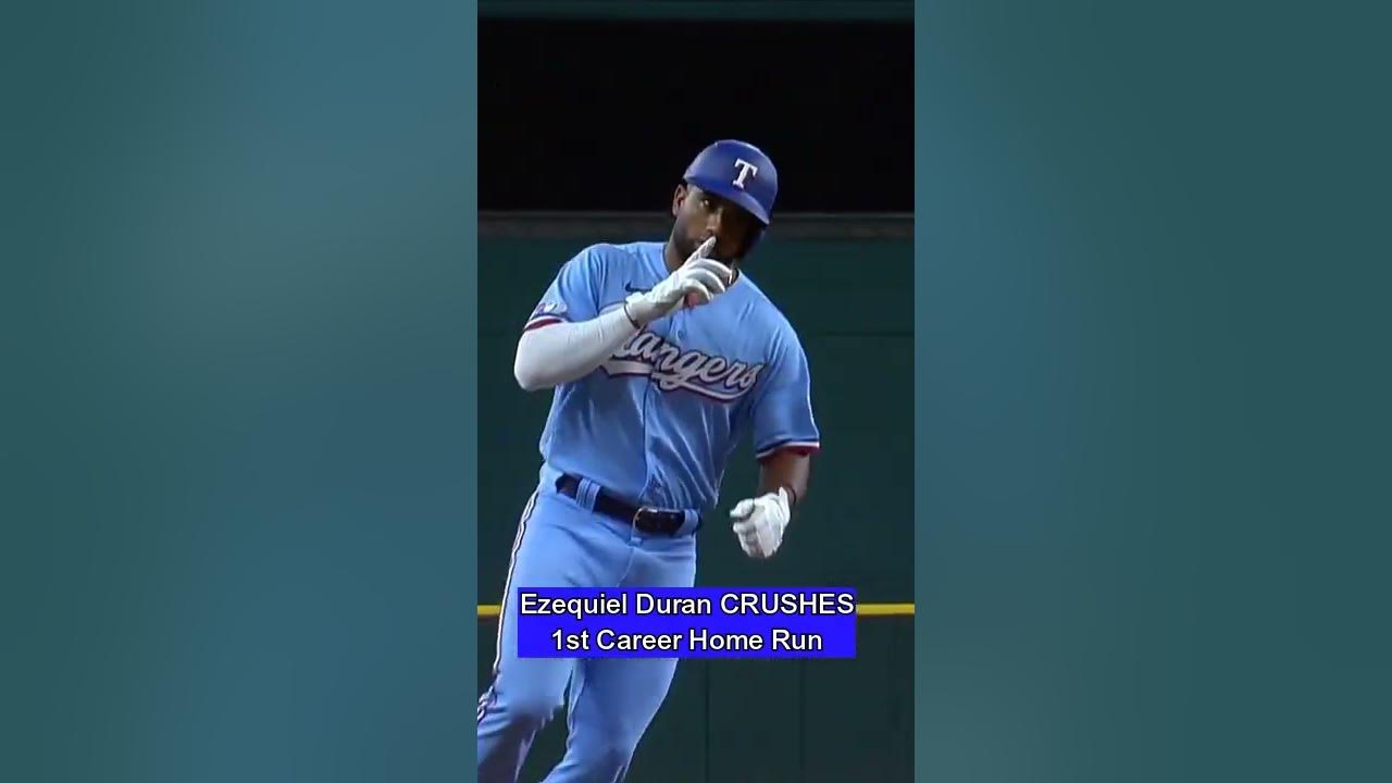 Ezequiel Duran's 1st Career Home Run 