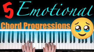 5 Emotional Chord Progressions on Piano 🎹