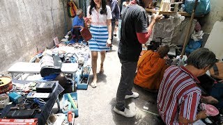 Walking Khlong Thom Market in Bangkok Thailand - 4K 60FPS HDR