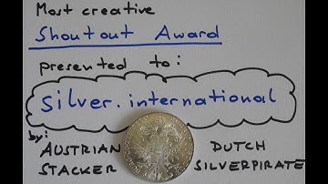 Mail Call : Austrian Stacker & DutchSilverPirate. 500 Shout Out GAW, Creative Award.