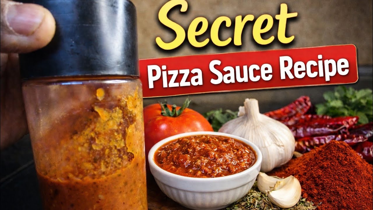 Market Style Pizza Sauce Recipe at Home | No Preservatives