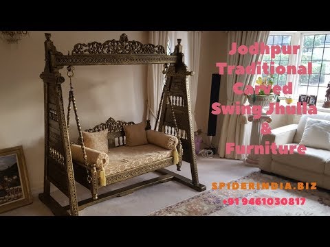 Wooden Swing For Living Room || Buy Designer Wooden Swings or Jhula || Wooden