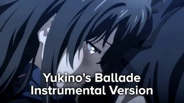 [Instrumental] Diamond no Jundo (Yukino's Ballade) "Karaoke" Version Oregairu Season 3 Episode 11 ED