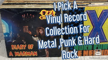 I Bought a Heavy Metal / Hard Rock / Punk Rock Vinyl Record Collection  