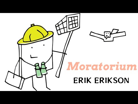 Moratorium nach Erik Erikson (Definition / Erklärung / Schutzraum während der Adoleszens / Pubertät)