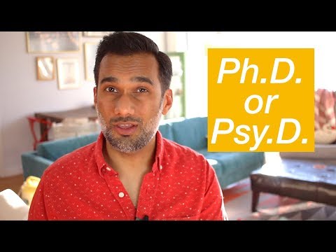 Should I Get A Ph.D. Or Psy.D. In Psychology