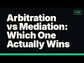Arbitration vs Mediation: Which One Actually Wins?