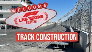 Formula 1 Las Vegas Construction Update and track walk