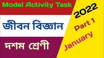 model activity task life science class 10 2022, class x model activity task 2022 life science