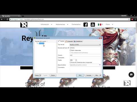 Programa para administrar la base de datos - HeidiSQL