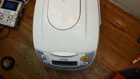 Sửa nồi cơm Tiger sx 2023 cắm nhầm 220V:Model JBH-G101.Hỏng nhiều chỗ quá!