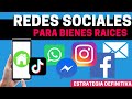 VENDE POR REDES SOCIALES para Asesores Profesionales Inmobiliarios Bienes Raices | David Inmuebles