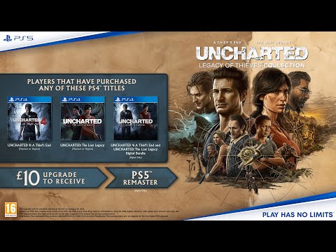 UNCHARTED COMO FAZER O UPGRADE COM DISCO DE PS4 PRA PS5 TIRANDO DÚVIDAS 