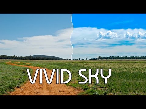 Photoshop CS Vivid Sky Effect Tutorial