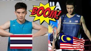 Briliant smash! Lee zii jia (MAS) vs Kantaphon Wangcharoen (THA) | Amazing Point!