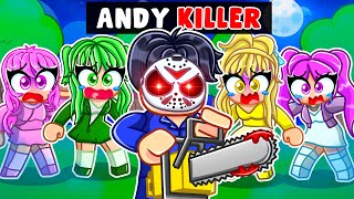 Andy Turns Into A KILLER In SNAPCHAT! (Roblox)