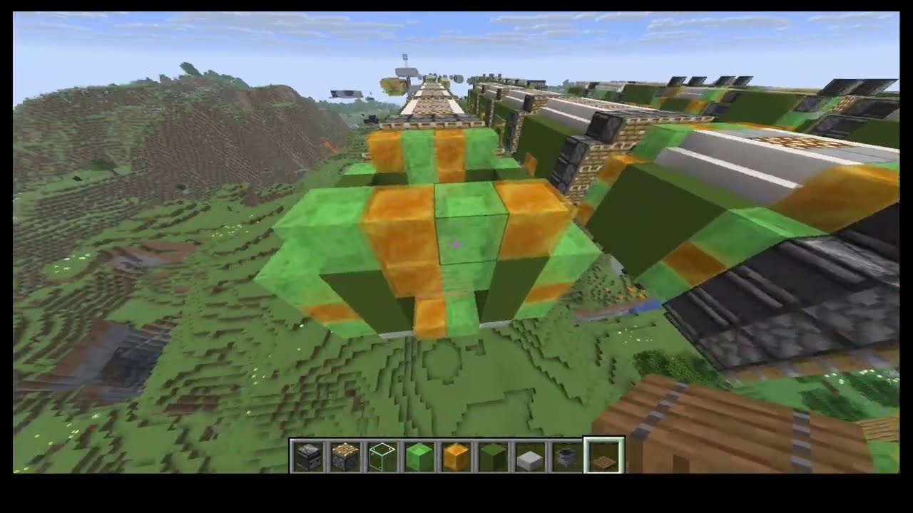 המצאתי רכבת במיינקראפט פרק1