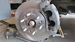 Get rid of steering wheel shake when braking.