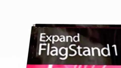 Expand Flag Stand 1 Banner Stand by www.youhuge.com