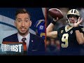 Saints are better than the Rams and will win on Sunday — Nick Wright | NFL | FIRST THINGS FIRST